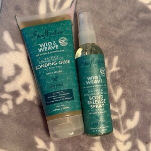 Shea Moisture Wig & Weave Bonding Glue and Bond Release Spray Set